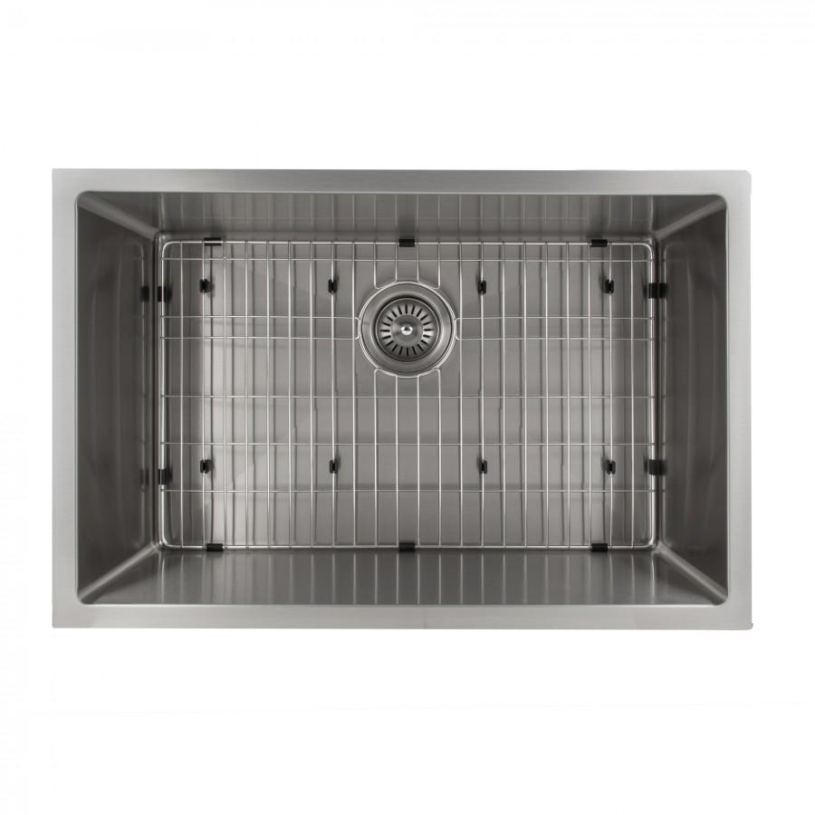 ZLINE 27" Undermount Single Bowl Sink in Stainless Steel, SRS-27