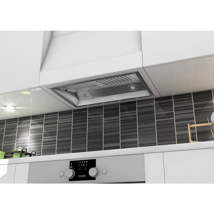 ZLINE 28" Stainless Steel Under Cabinet Range Hood Insert, 698-28