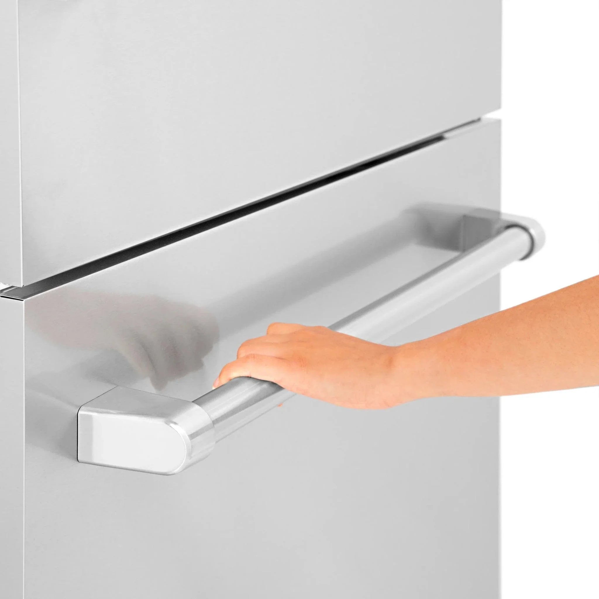 ZLINE 30" 16.1 cu. ft. Panel Ready Built-In 2-Door Bottom Freezer Refrigerator with Internal Water and Ice Dispenser RBIV-30