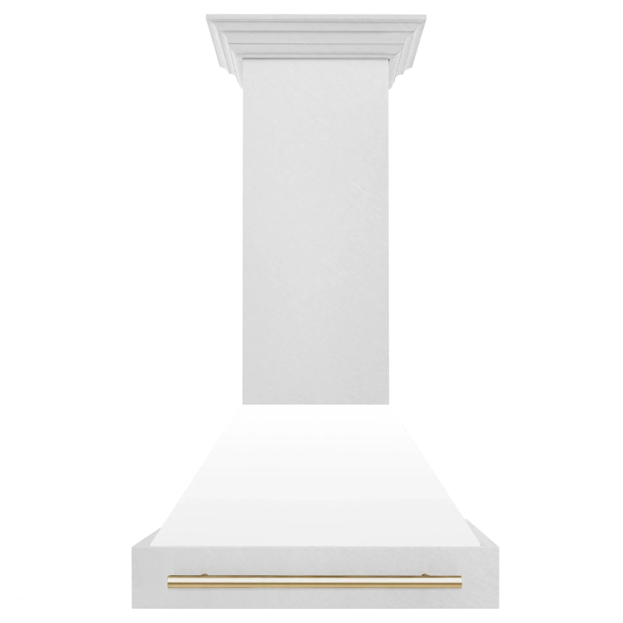 ZLINE 30" Autograph DuraSnow White Range Hood 8654SNZ-WM30-G