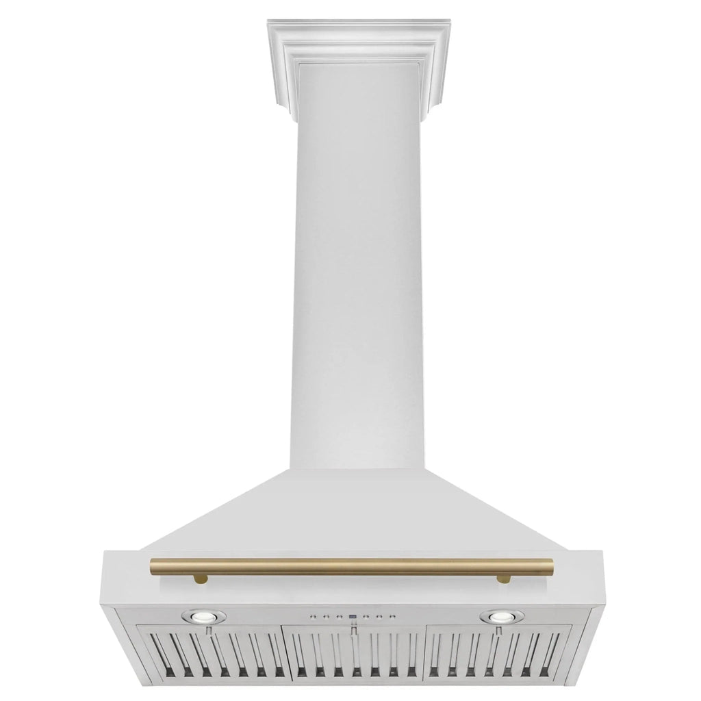 ZLINE 30" Autograph Stainless Wall Range Hood KB4STZ-30-G