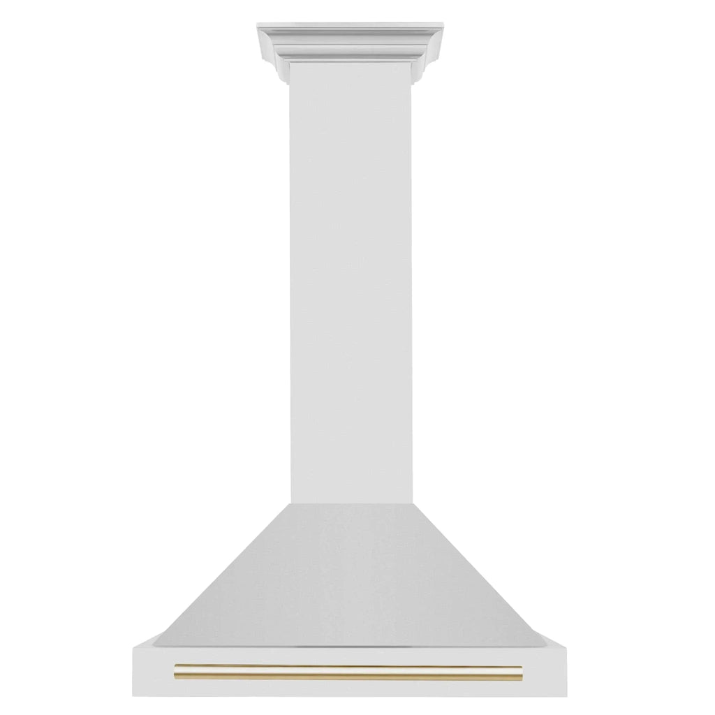 ZLINE 30" Autograph Stainless Wall Range Hood KB4STZ-30-G