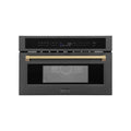 ZLINE 30” Convection Microwave, Black Stainless, Bronze MWOZ-30-BS-CB