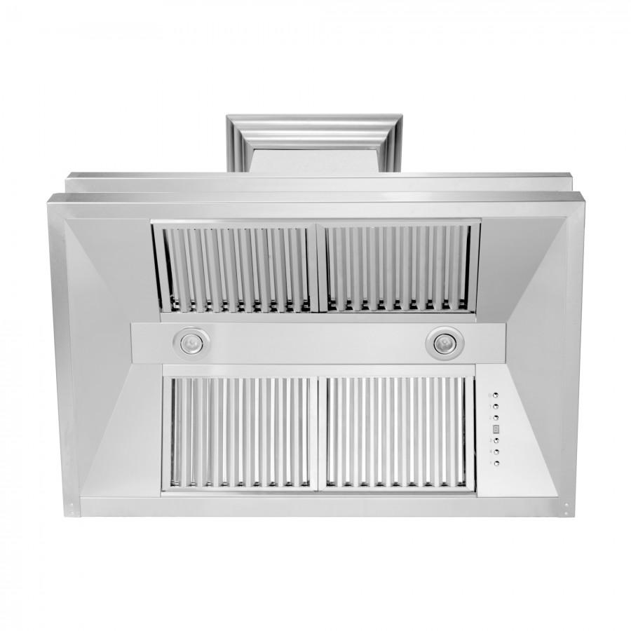 ZLINE 30" Designer Series Stainless Wall Mount Range Hood, 8656S-30