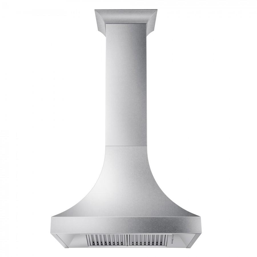 ZLINE 30" Designer Snow Stainless Finish Wall Range Hood, 8632S-30