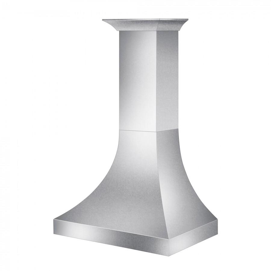 ZLINE 30" Designer Snow Stainless Finish Wall Range Hood, 8632S-30