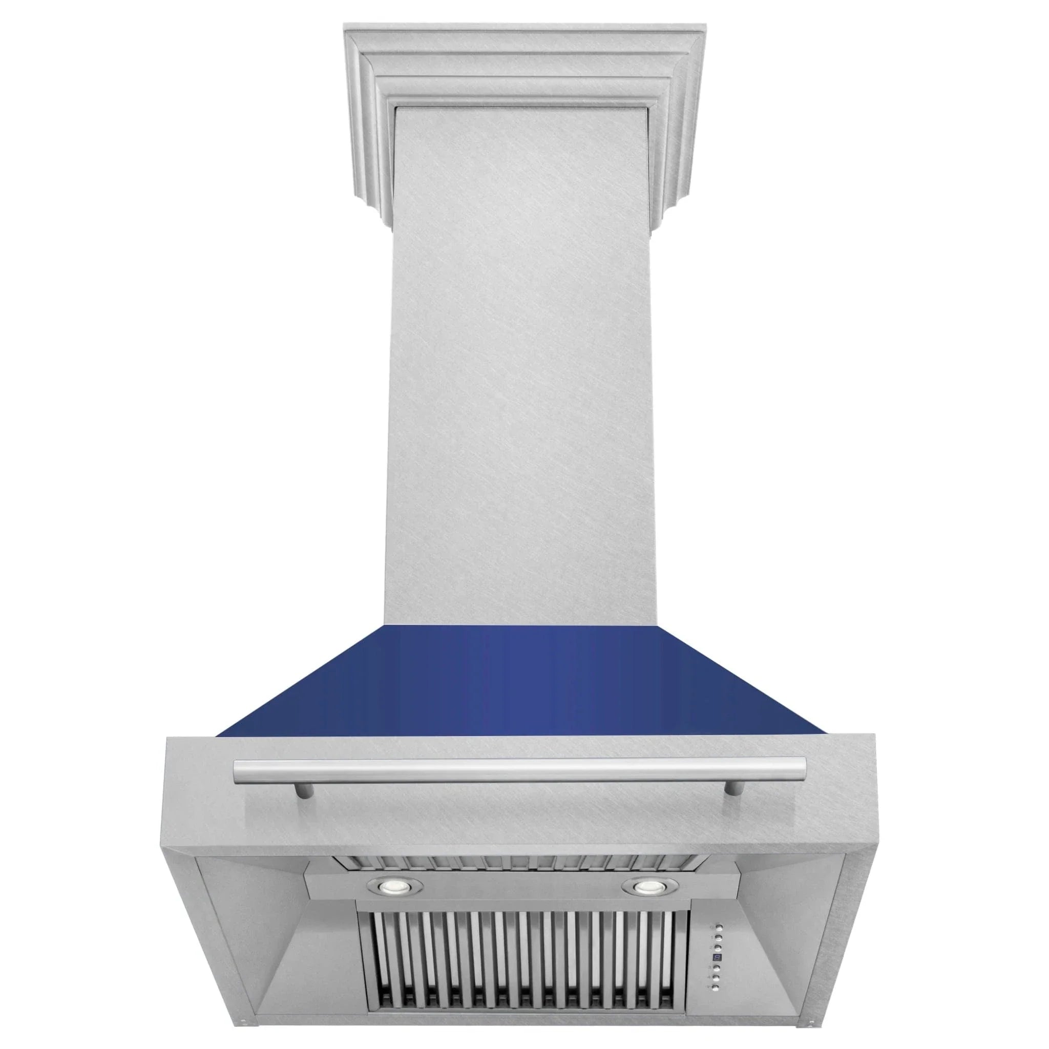 ZLINE 30" DuraSnow® Stainless Steel Range Hood with Color Shell Options 8654SNX-BM-30