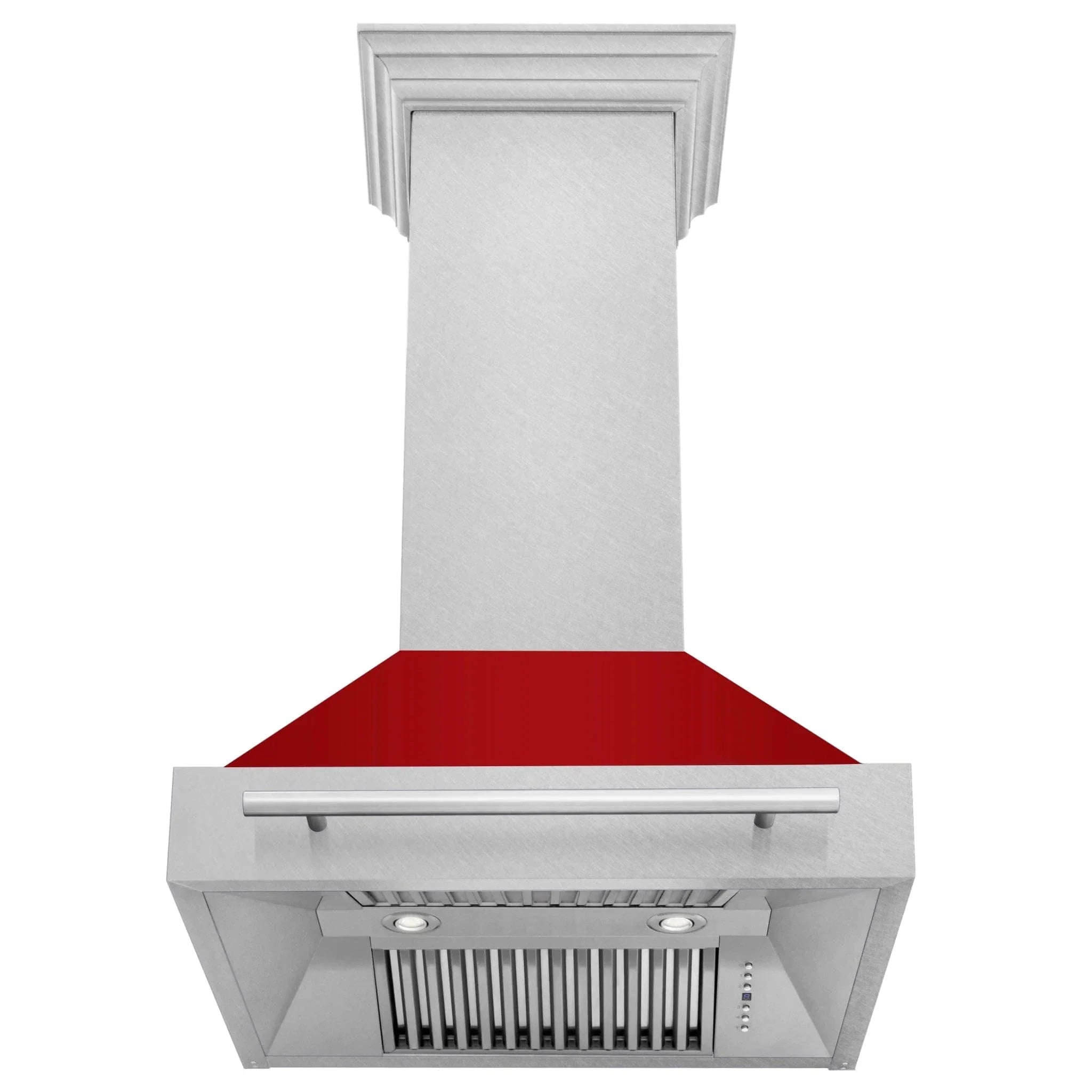 ZLINE 30" DuraSnow® Stainless Steel Range Hood with Color Shell Options 8654SNX-RM-30
