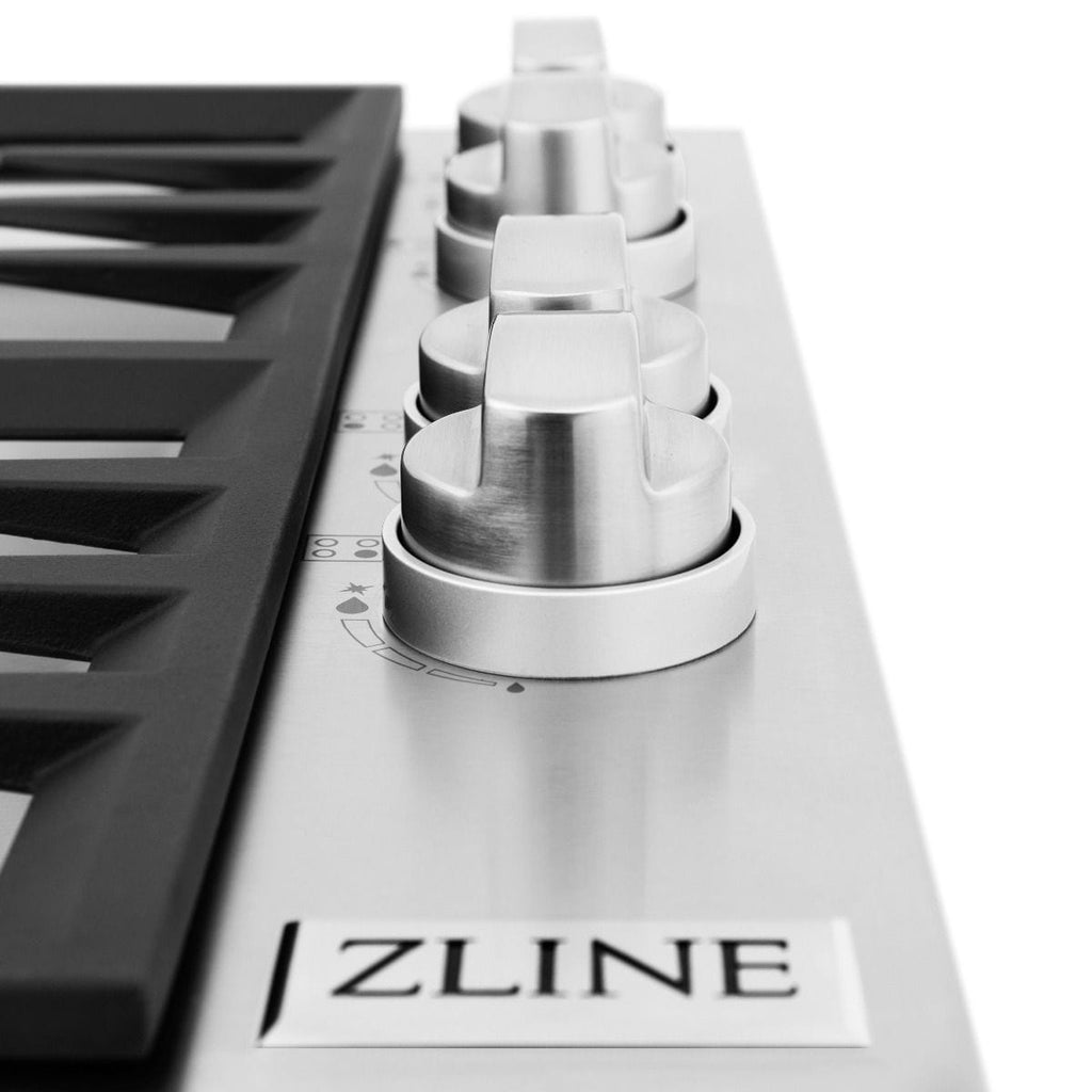 ZLINE 30" Gas Cooktop with 4 Gas Brass Burners RC-BR-30