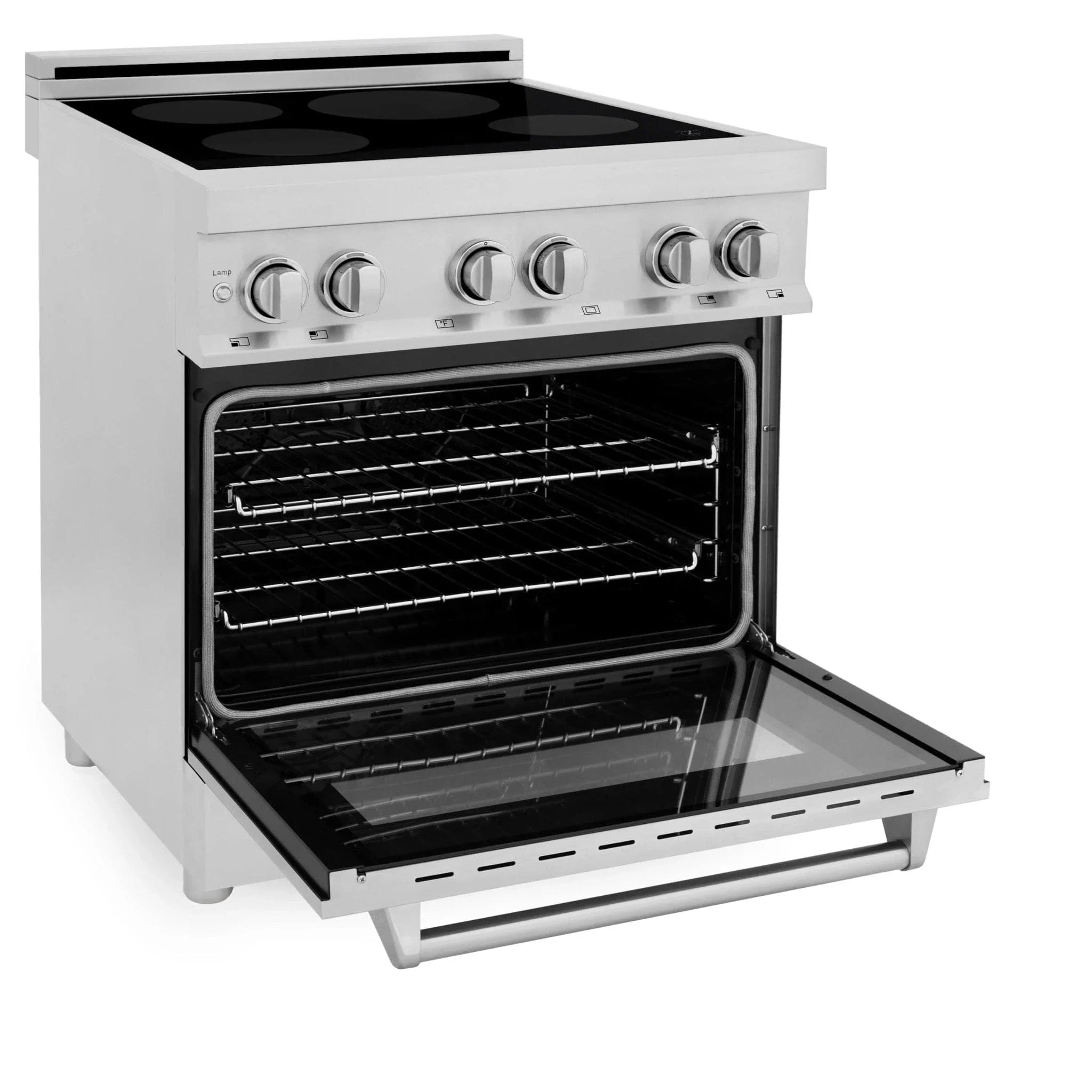 ZLINE 30" Induction Range with a 4 Element Stove and Electric Oven in Stainless Steel RAIND-30