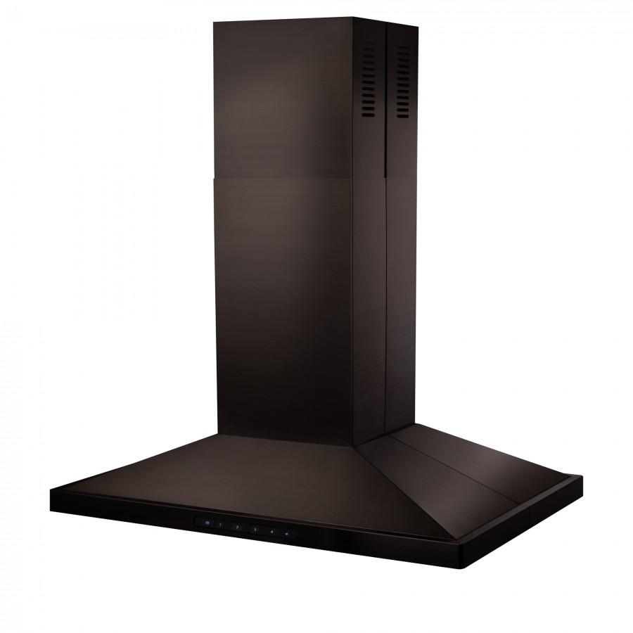 ZLINE 30" Island Range Hood in Black Stainless Steel, BSGL2iN-30