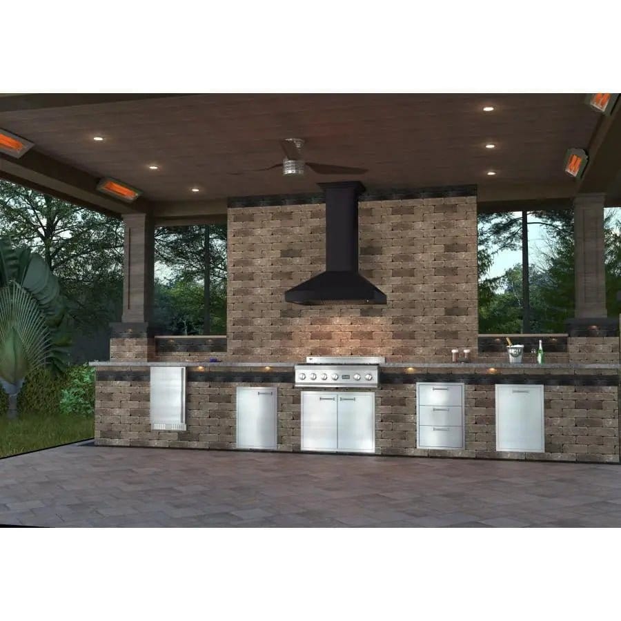 ZLINE 30" Oil-Rubbed Bronze Wall Range Hood, 8667B-30