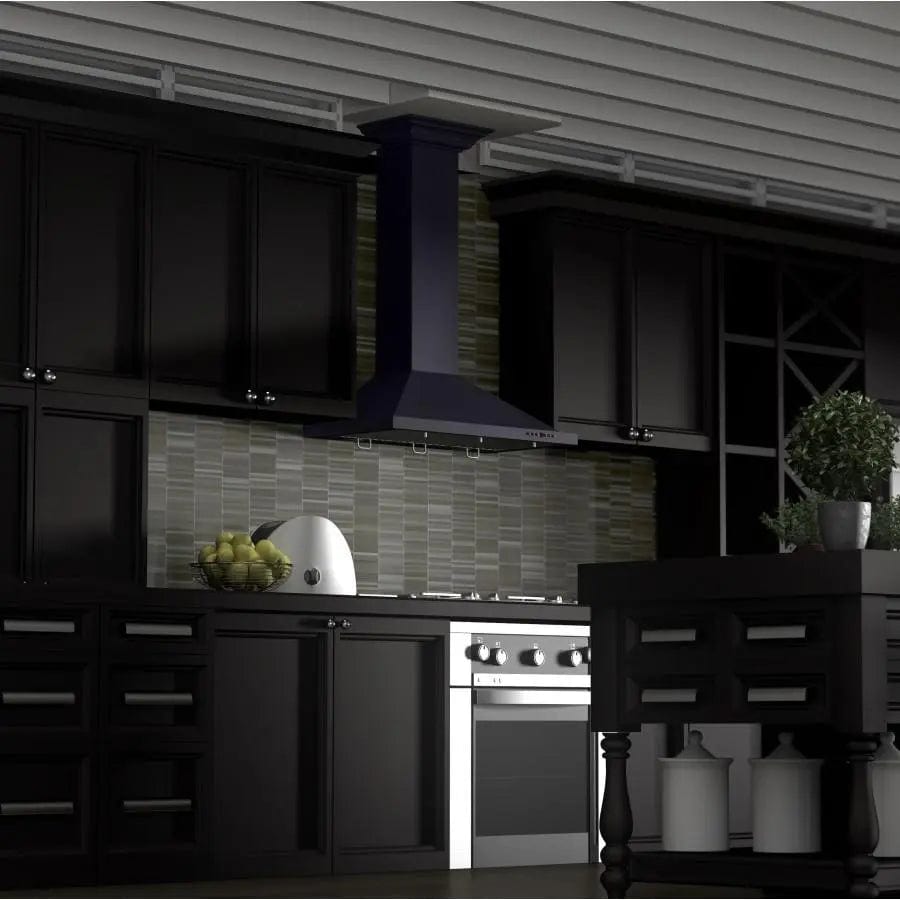 ZLINE 30" Oil-Rubbed Bronze Wall Range Hood, 8KBB-30