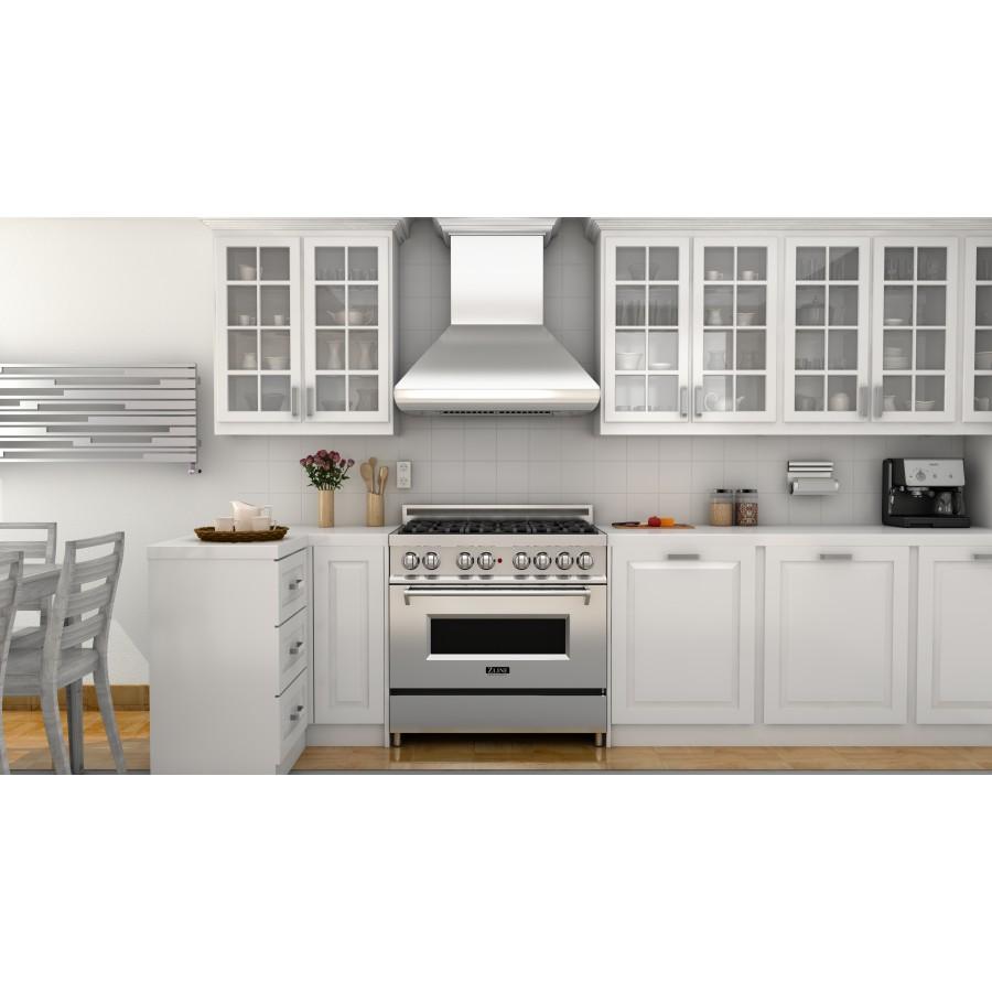 ZLINE 30" Professional Wall Range Hood, Stainless Steel, 587CRN-30