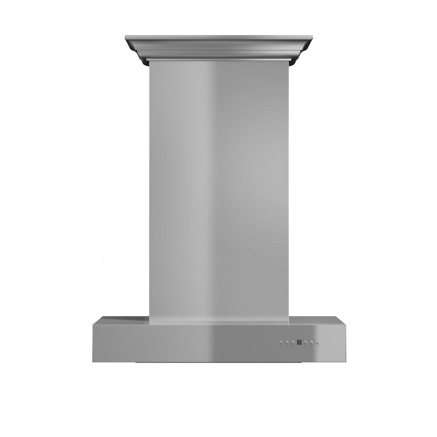ZLINE 30" Professional Wall Range Hood, Stainless Steel, KECOMCRN-30