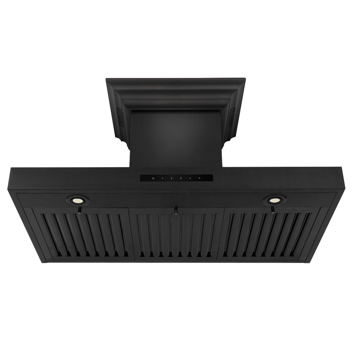 ZLINE 30" Range Hood, Black Stainless Steel, Speakers, BSKENCRN-BT-30