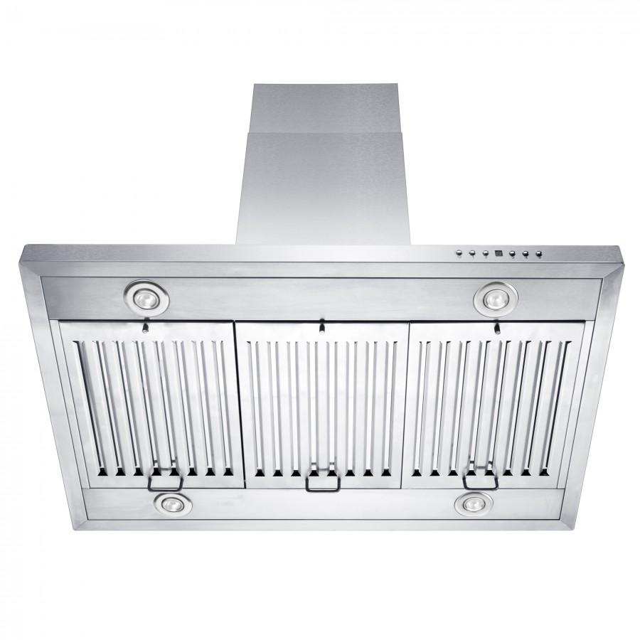 ZLINE 30" Remote Blower Stainless Island Range Hood, GL2i-RS-30-400