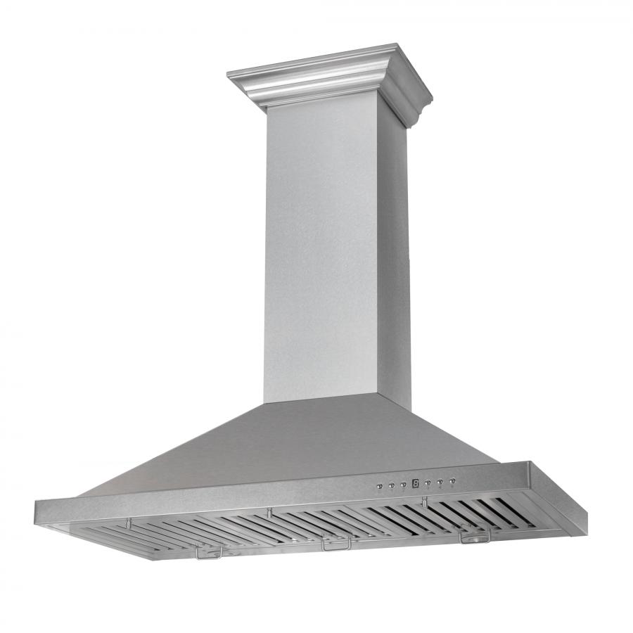 ZLINE 30" Snow Finished Stainless Steel Wall Mount Range Hood, 8KBS-30