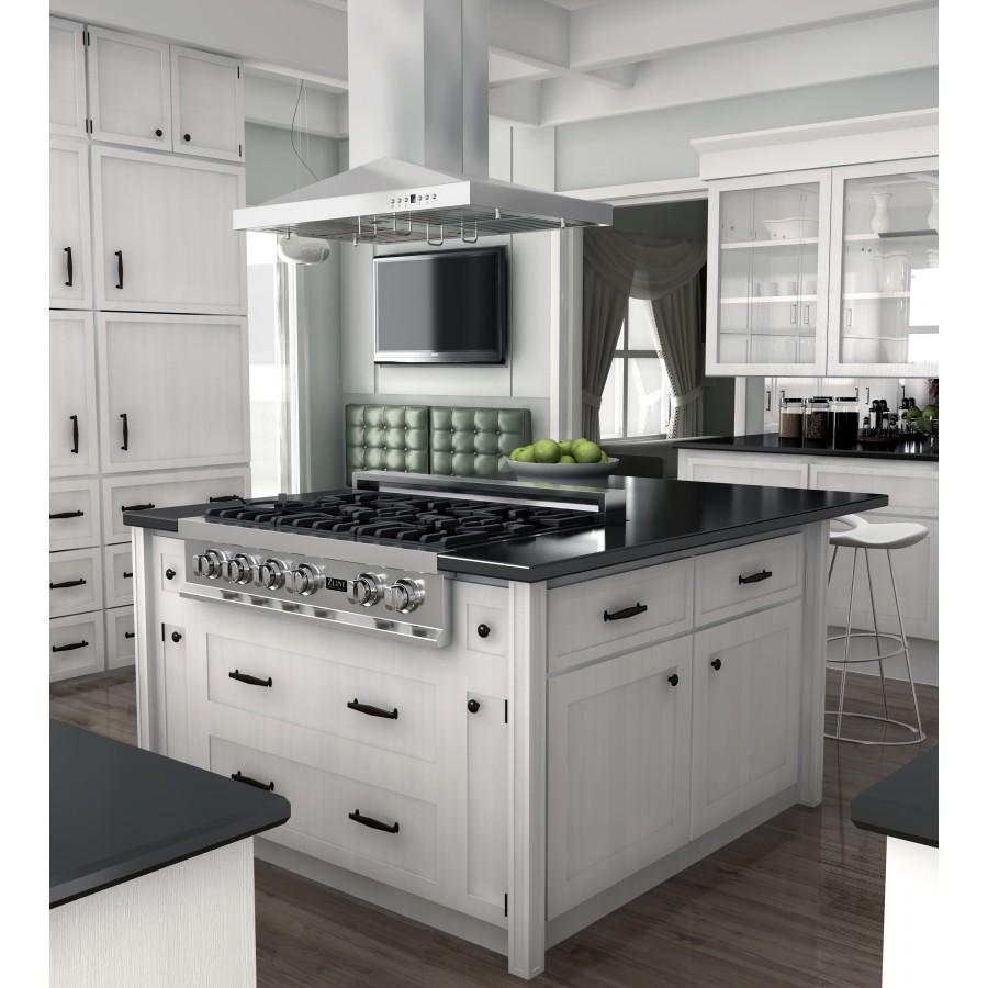 ZLINE 30" Stainless Steel Island Range Hood, GL1i-30