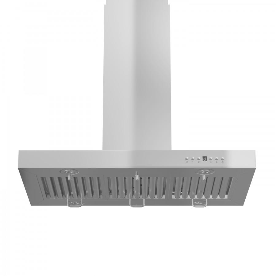 ZLINE 30" Stainless Steel Island Range Hood, KE2i-30