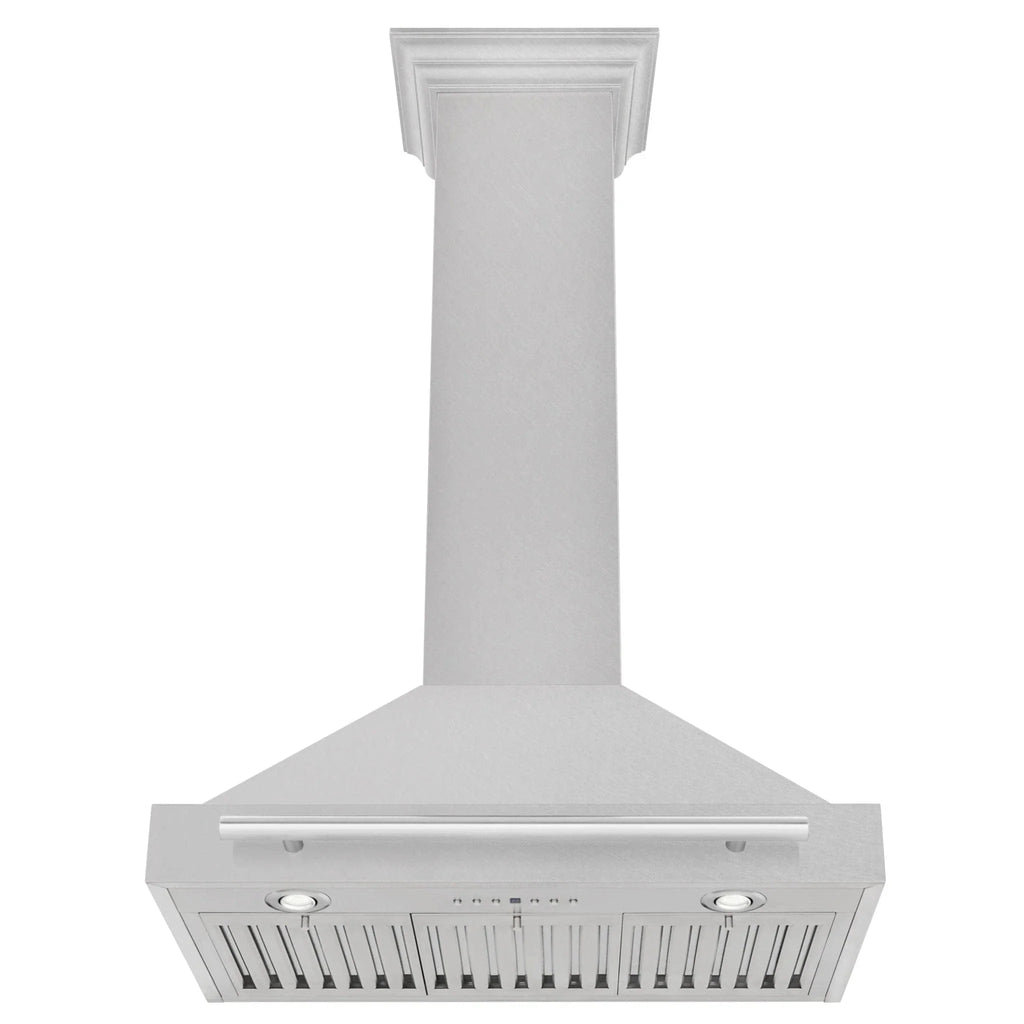 ZLINE 30" Stainless Steel Range Hood, Stainless Steel Handle KB4SNX-30