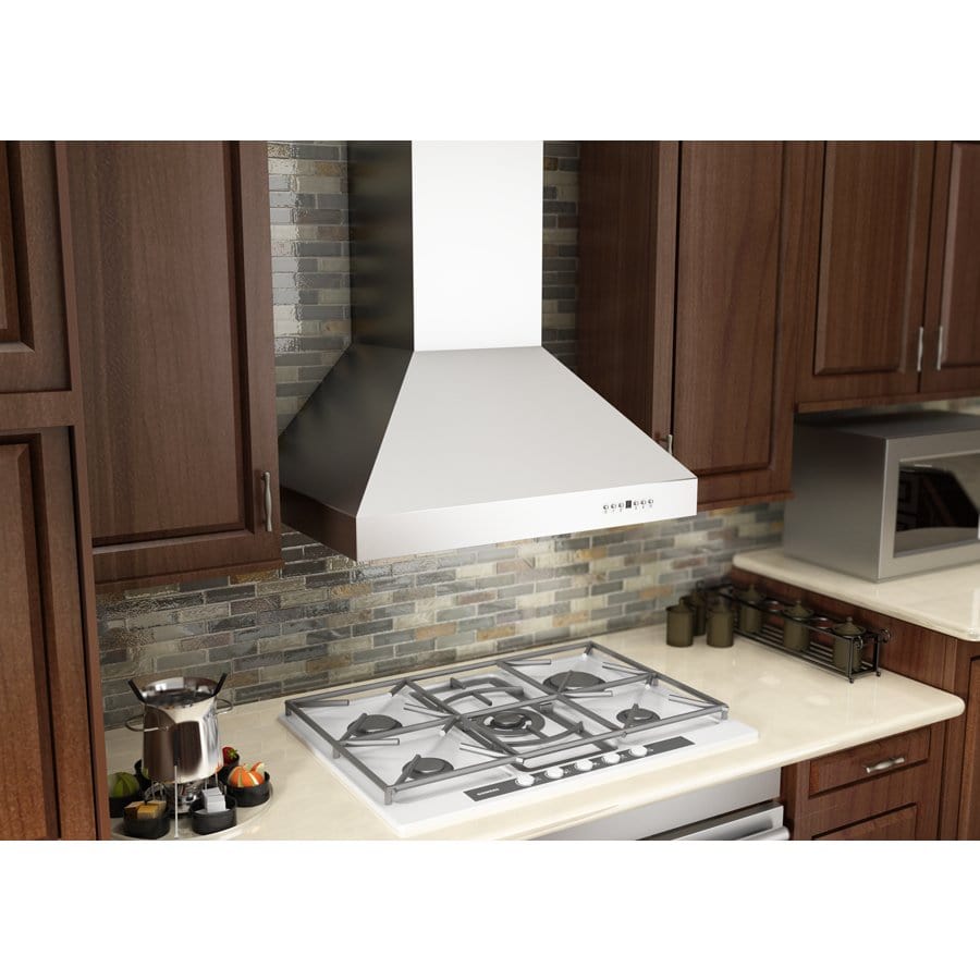 ZLINE 30" Stainless Steel Wall Range Hood, 697-30