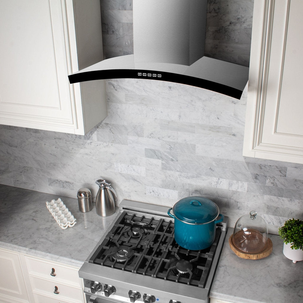 ZLINE 30" Stainless Steel Wall Range Hood, KN6-30