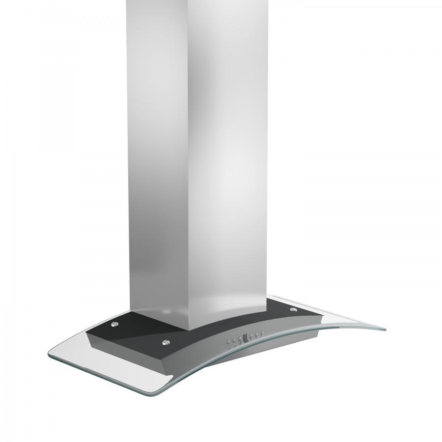 ZLINE 30" Stainless Steel Wall Range Hood with Crown Molding, KZCRN-30