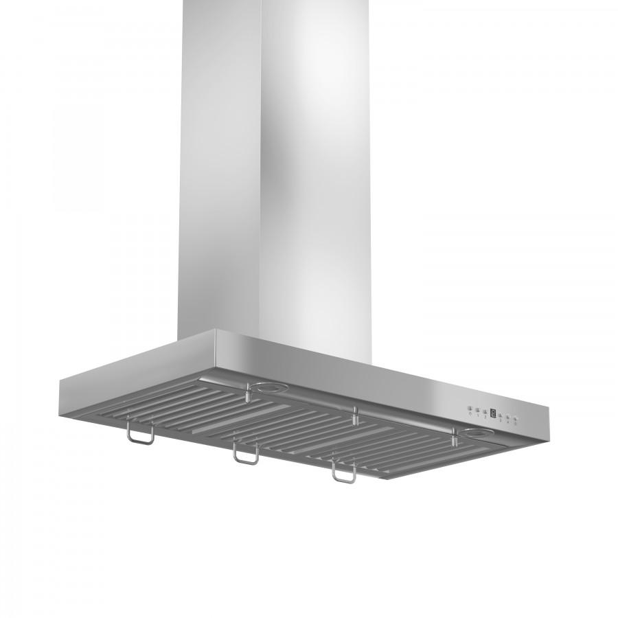 ZLINE 30" Stainless Wall Range Hood with Crown Molding, KECRN-30