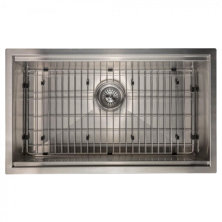 ZLINE 30" Undermount Single Bowl Ledge Sink Stainless Steel, SLS-30S