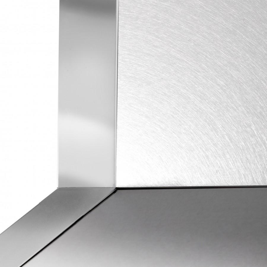 ZLINE 30" Wall Range Hood. DuraSnow Stainless, Mirror Accents, 655MR-30