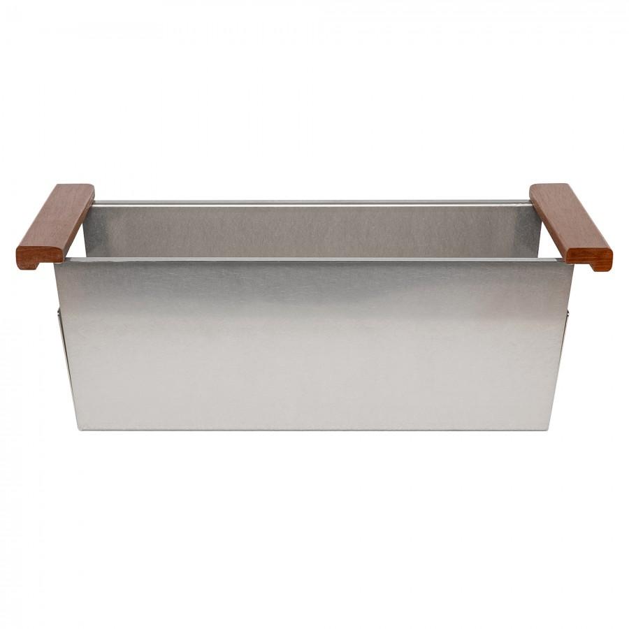 ZLINE 33" Undermount Single Bowl Ledge Sink Stainless Steel, SLSAP-33