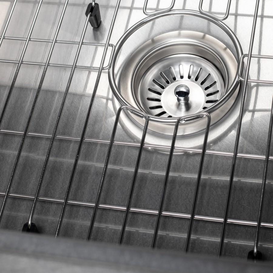 ZLINE 33" Undermount Single Bowl Ledge Sink Stainless Steel, SLSAP-33S