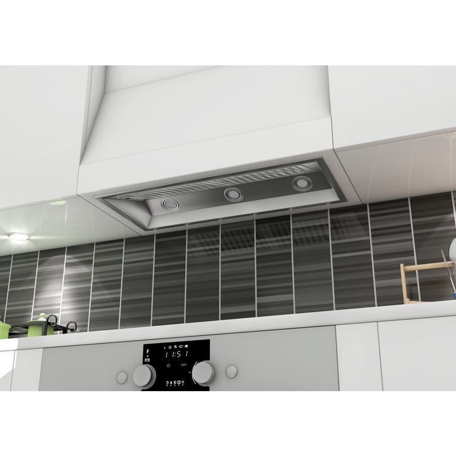 ZLINE 34" Stainless Range Under Cabinet Range Hood Insert, 695-34