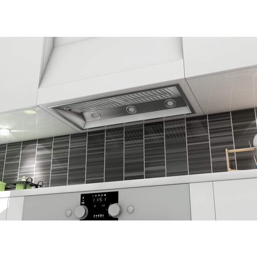 ZLINE 34" Stainless Steel Under Cabinet Range Hood Insert, 698-34