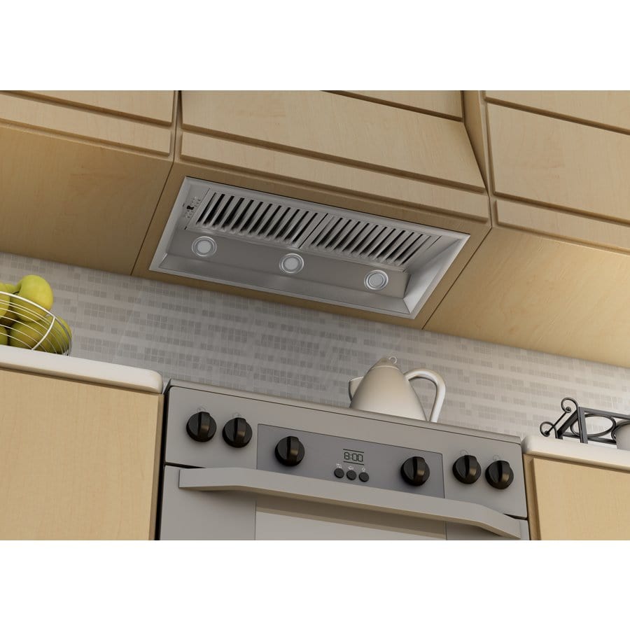 ZLINE 34" Stainless Steel Under Cabinet Range Hood Insert, 698-34