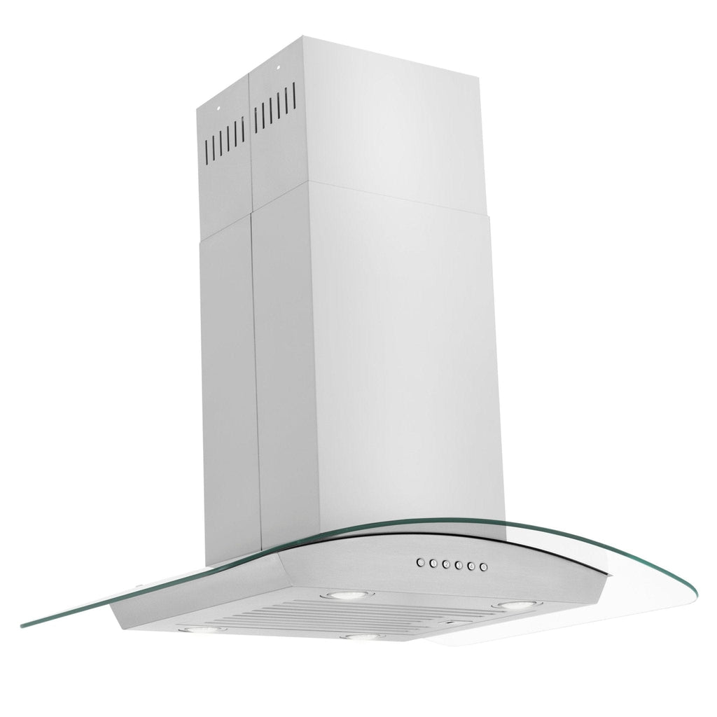 ZLINE 36" Alpine Island Range Hood, Stainless Steel, ALP70IS-36