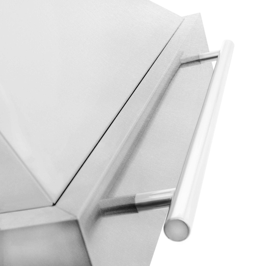 ZLINE 36" Autograph DuraSnow Stainless Steel Wall Range Hood 8654SNX-36