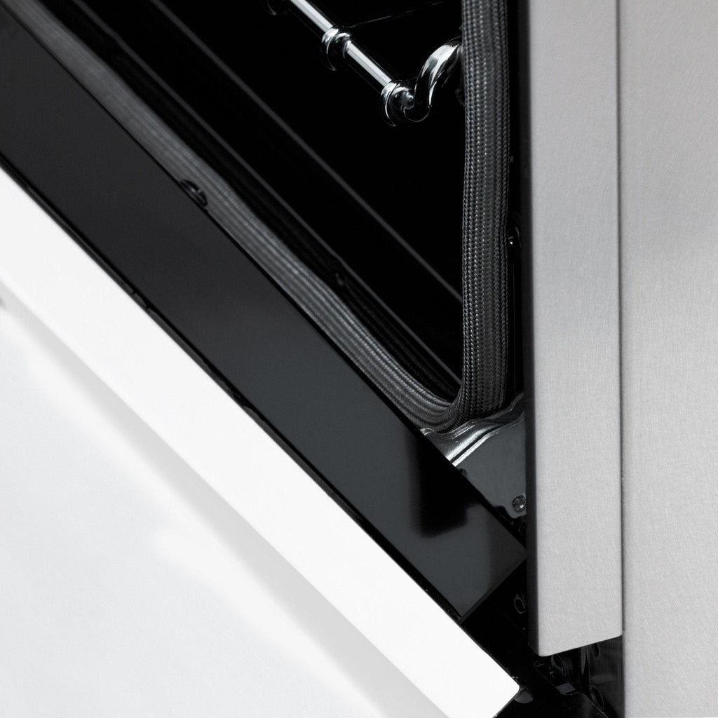 ZLINE 36" Autograph Edition Dual Fuel Range, White Door, RAZ-WM-36-G