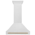 ZLINE 36" Autograph Edition Fingerprint Resistant Stainless Steel Range Hood 8654SNZ-36-CB