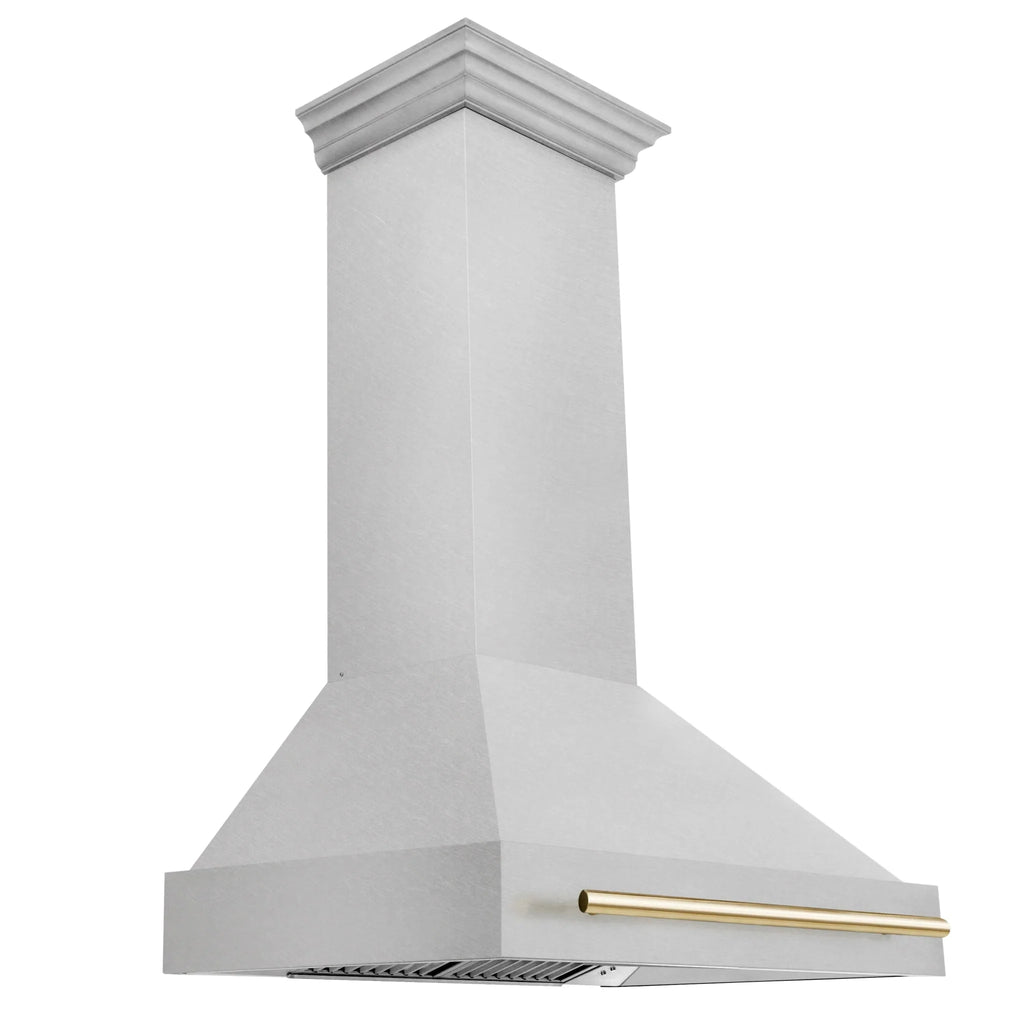 ZLINE 36" Autograph Edition Fingerprint Resistant Stainless Steel Range Hood 8654SNZ-36-G