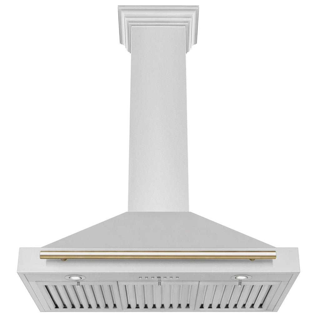 ZLINE 36" Autograph Stainless Wall Range Hood KB4STZ-36-G