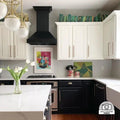 ZLINE 36" Designer Series Wooden Wall Range Hood in Black, KBCC-36