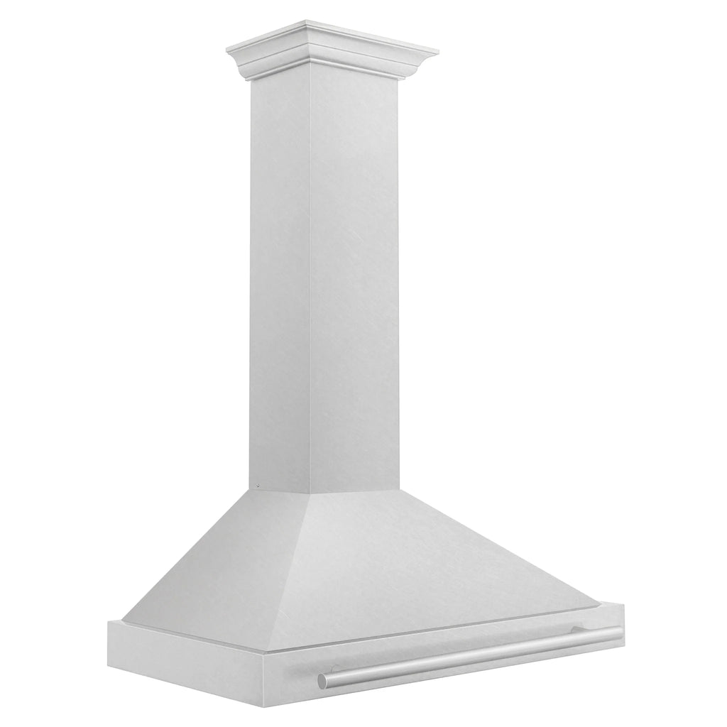ZLINE 36" Fingerprint Resistant Stainless Steel Range Hood with Stainless Steel Handle KB4SNX-36