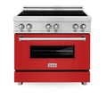 ZLINE 36" Induction Range in DuraSnow Stainless Steel RAIND-RM-36