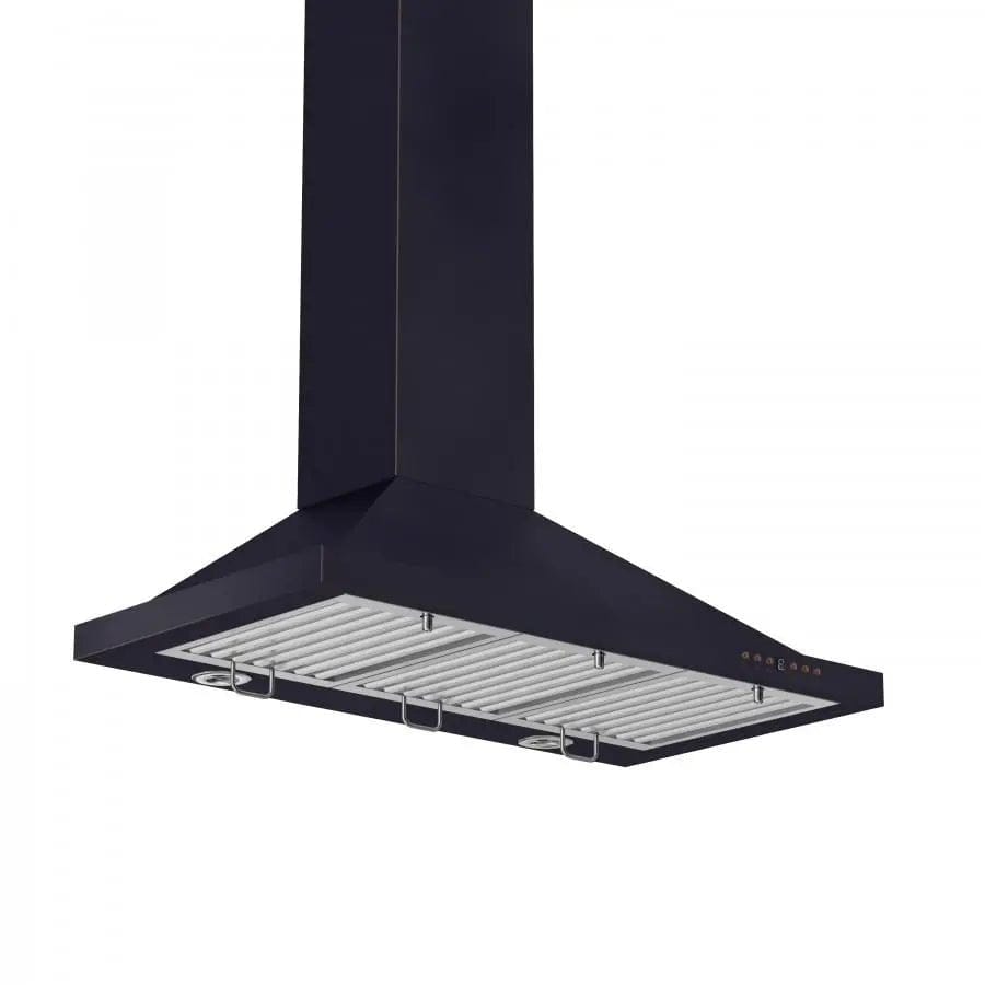 ZLINE 36" Oil-Rubbed Bronze Wall Range Hood, 8KBB-36