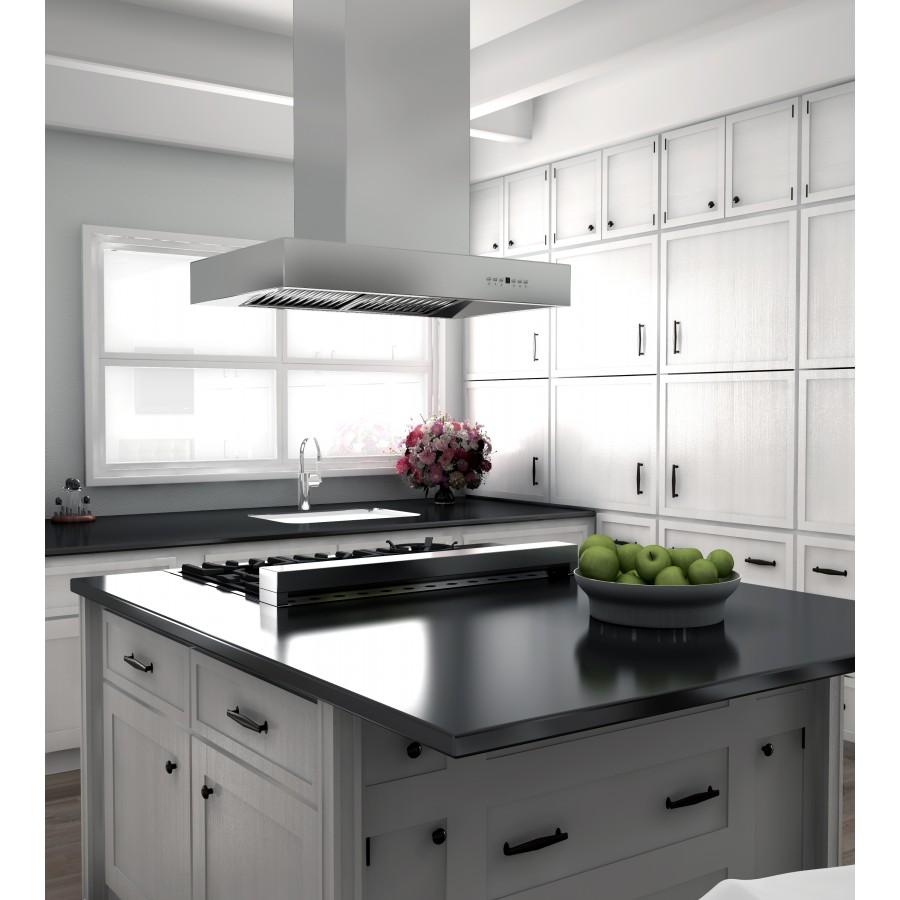 ZLINE 36" Outdoor/Indoor Island Range Hood, KECOMi-304-36