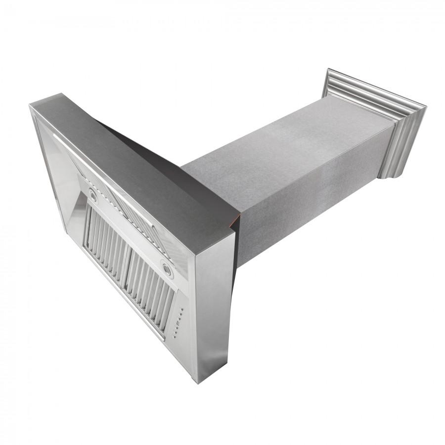 ZLINE 36" Snow Finish Wall Range Hood, Oil Rubbed Shell, 8654ORB-36