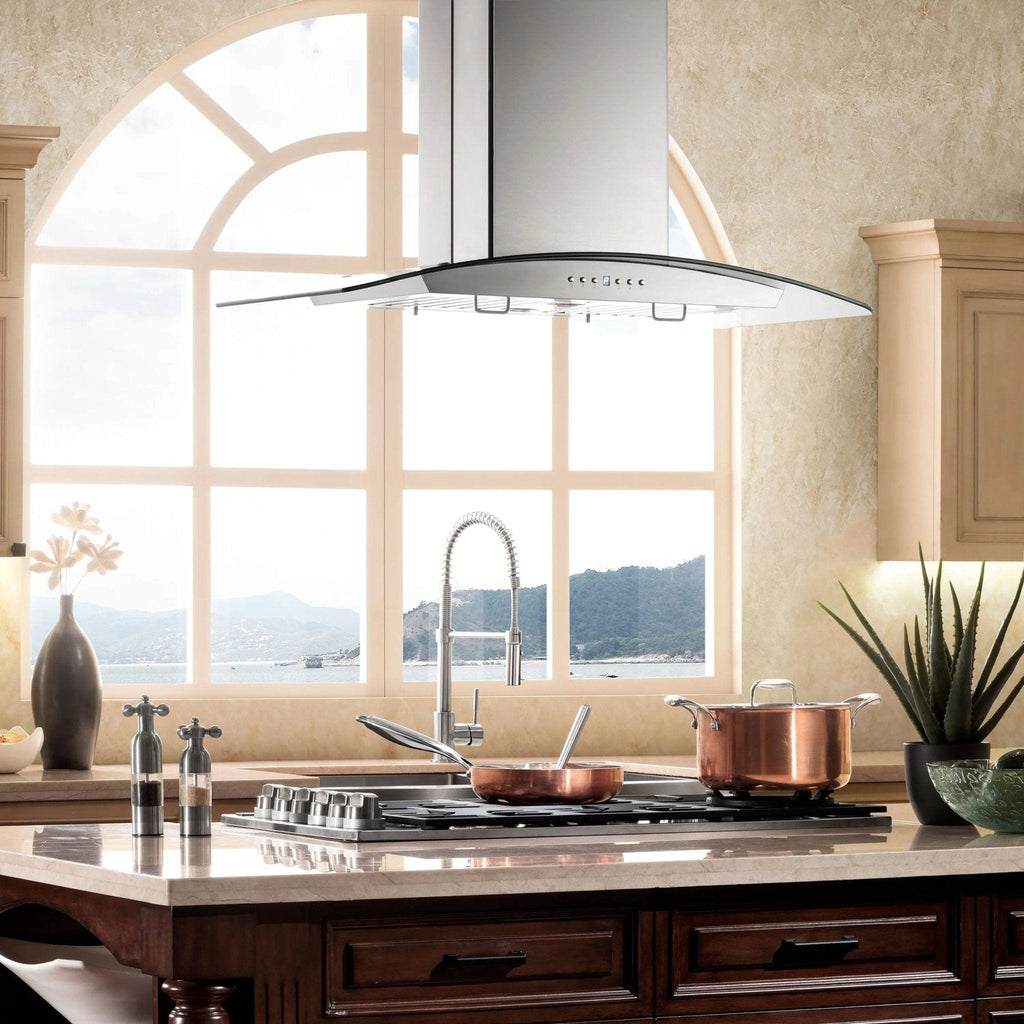 ZLINE 36" Stainless Steel Island Range Hood GL14i-36