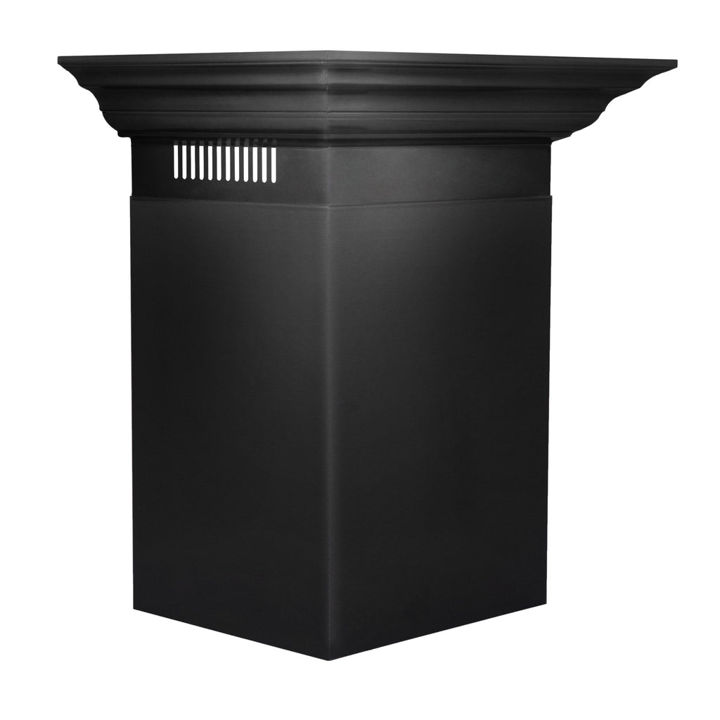 ZLINE 36" Wall Mount Range Hood, Black Stainless Steel, BSKENCRN-36